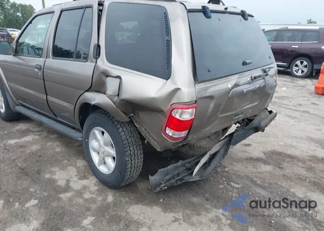 2001 Nissan Pathfinder Le/Se/Xe z USA, uszkodzony, nr VIN JN8DR07Y91W526505